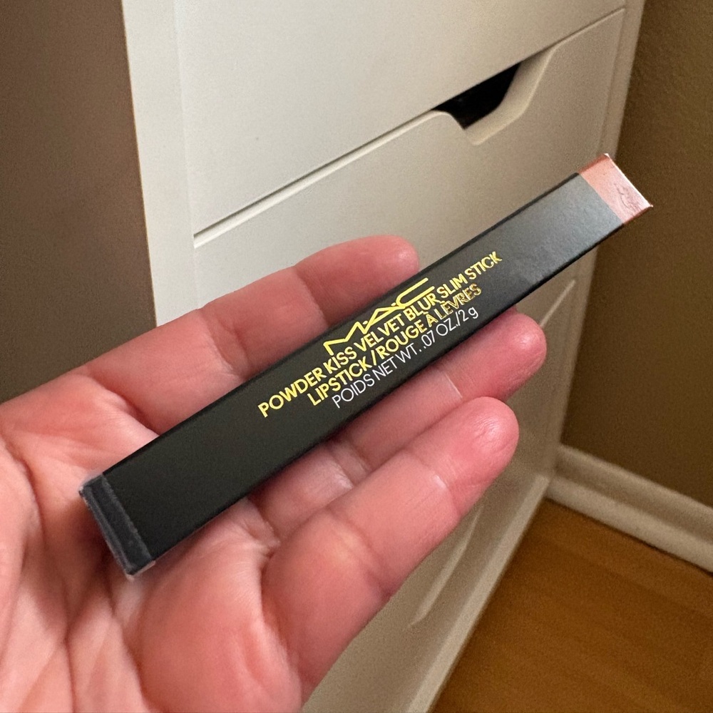 MAC Cosmetics Powder Kiss Velvet Blur Slim Stick 886 MARRAKESH-MERE, Brand New .